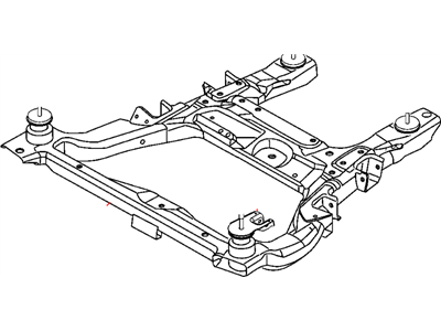 Chrysler 4743166AG CRADLE Front Suspension