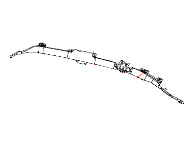 Chrysler 5108049AD AIR BAG Side Curtain