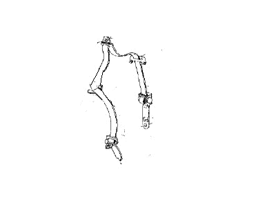 Mopar SL711AZAA Seat Belt 2ND Rear Outer Mopar SL711AZAA Seat Belt 2ND Rear Outer