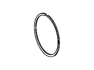 Mopar 52107985AA Snap Ring 52107985AA Mopar Snap Ring Illustration 1 of 1