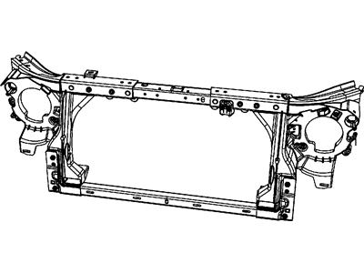 Mopar 55077976AC Panel Radiator Closure