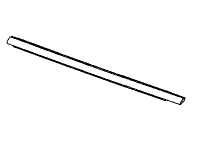 Mopar 5074714AH Weatherstrip Front Door Belt Outer