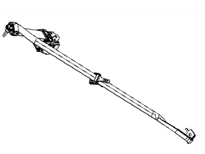 Jeep 1GE12HL1AA SEAT BELT Rear Outer