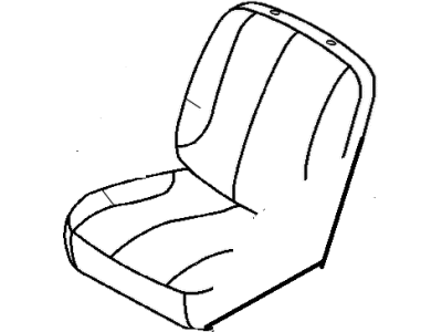 Dodge 1AE881Y3AA COVER Front Seat Cushion Passenger