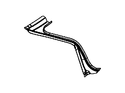 Chrysler 68058755AA TROUGH Deck Opening