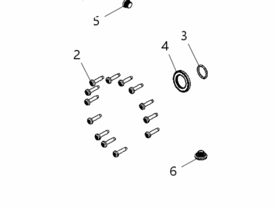 Jeep 68419200AA SEAL KIT Transmission Oil Pump