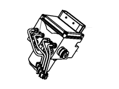 Mopar 68258949AA Tube Brake Hydraulic Control Unit To Junction Block Left Mopar 68258949AA Tube Brake Hydraulic Control Unit To Junction Block Left