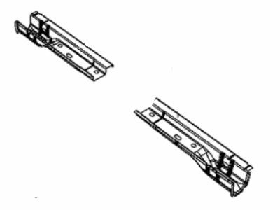 68441931AA Mopar Crossmember Rear Floor Illustration 1 of 1