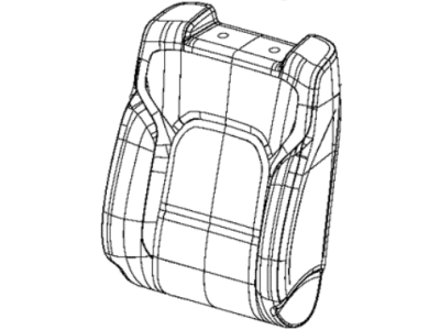 Ram 6RE64BD3AD COVER Front Seat Back