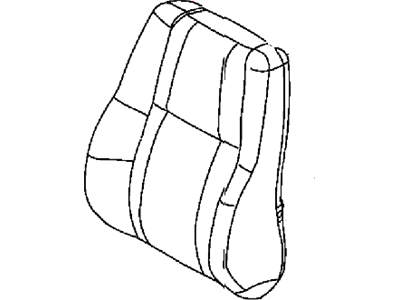 Jeep 5PK40LU5AA COVER Front Seat Back