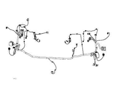 Jeep 68380210AB WIRING Front End Module