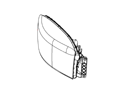 Ram 68096439AF LAMP Headlamp Park And Turn