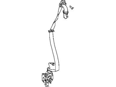 Dodge 5KS861DVAA SEAT BELT Front Outer