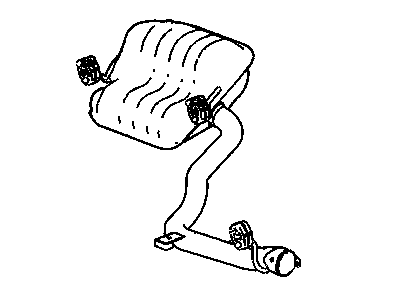 Mopar 4581869AG Resonator And Pipe Exhaust