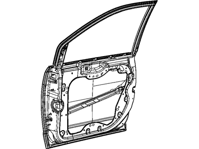 Mopar 4894916AA Door Front