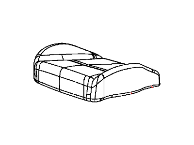 Chrysler 1WU47DX9AB HEADREST Front
