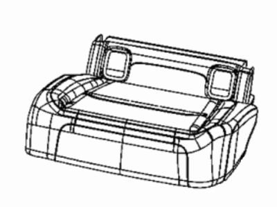 Mopar 6YS27SA5AA Cover Rear Seat Cushion Left