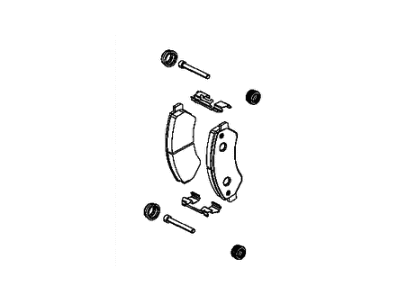 Ram 2AMV1462AA PAD KIT Front Disc Brake