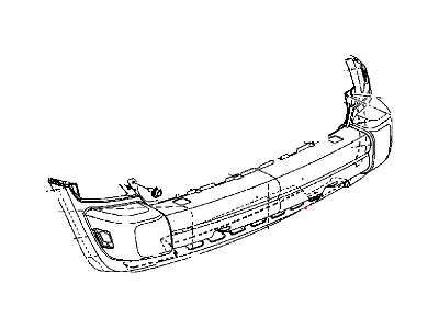 Mopar 5KF18CD7AD Fascia Front Mopar 5KF18CD7AD Fascia Front