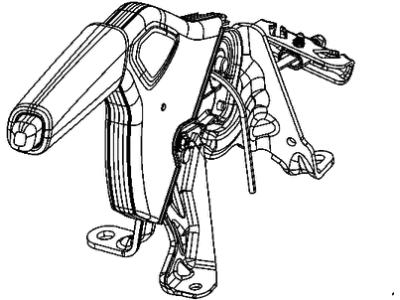 Jeep 6LZ011A3AE Parking Brake Control