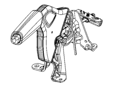 Jeep 68484360AA Parking Brake Warning Switch