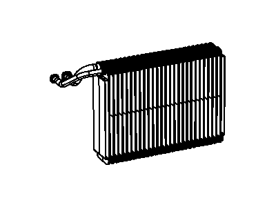 Chrysler 68238026AA EVAPORATOR Air Conditioning With Tubes, Expansion Valve, and Seal