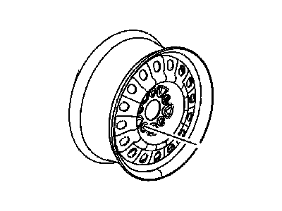 Mopar 4766601AB Wheel Steel