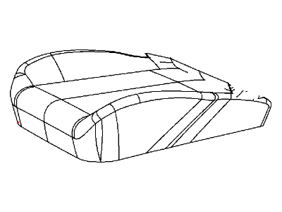 Mopar 5RX53DX9AA Cover Front Seat Cushion Mopar 5RX53DX9AA Cover Front Seat Cushion