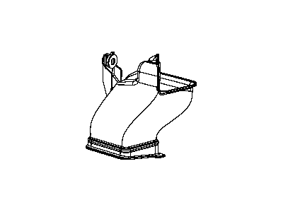 Dodge 68213901AA DUCT Air Cleaner Fresh Air