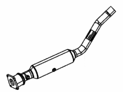 Dodge 68194868AA PIPE AND CONVERTER Front