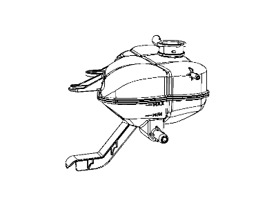 Jeep 55037999AI BOTTLE Coolant Recovery