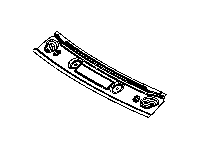 Jeep 5116392AB HEADER Windshield