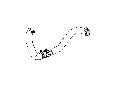 Mopar 4598103AE Hose And Clamp Radiator Outlet