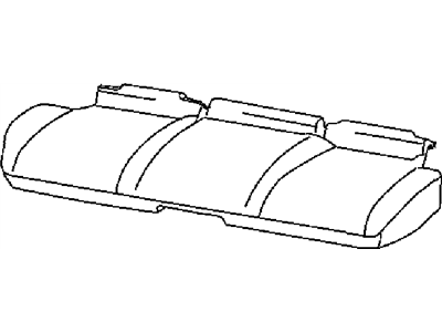 Mopar 1QC41XDVAA Cover Rear Seat Cushion Mopar 1QC41XDVAA Cover Rear Seat Cushion