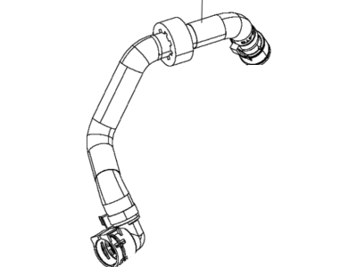 Mopar 68249876AC Heater Hose Mopar 68249876AC Heater Hose