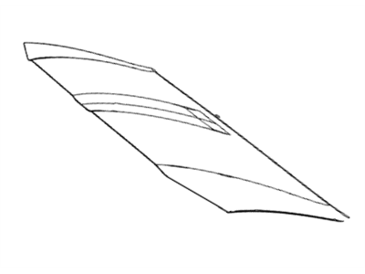 Chrysler 68127958AA HOOD