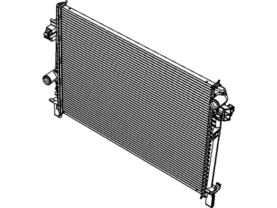 Dodge 68038238AA RADIATOR Engine Cooling