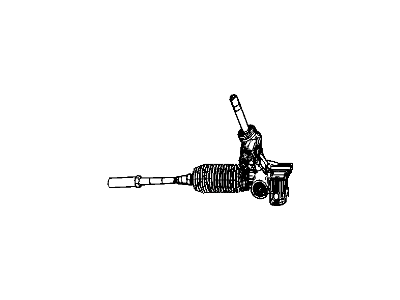 Jeep 5105046AD GEAR Rack and Pinion