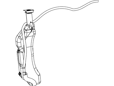 Jeep 55111074AA CAP Coolant Recovery Bottle