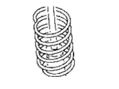 Dodge MB948125 SPRING, Rear Susp. Coil