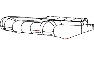 Mopar 1YZ62BD1AA Cover Seat Cushion