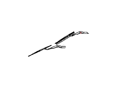 Mopar 68003937AA Blade Front Wiper Mopar 68003937AA Blade Front Wiper