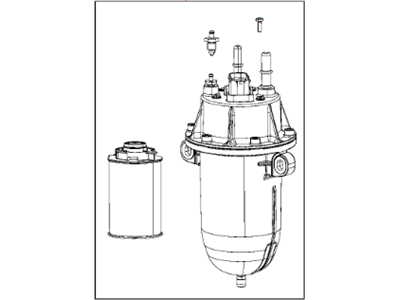 Ram 68342108AA Water Separator