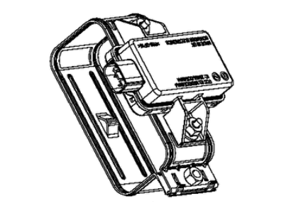 Mopar 68214825AA Module Tire Pressure Monitoring Includes Bracket