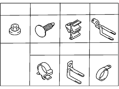 Mopar MB249369 Clip, Engine Wire