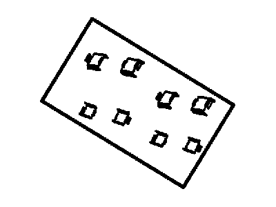 Ram 68049159AA SPRING KIT Disc Brake Pad