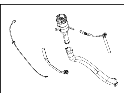 Mopar 5181503AJ Tube Fuel Filler