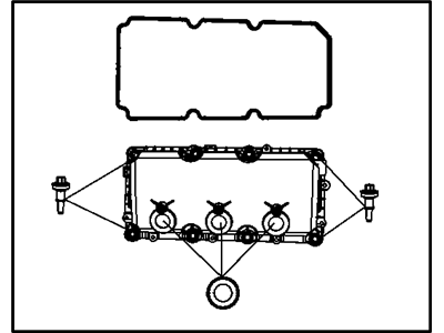 Dodge 4892206AA COVER Cylinder Head Includes Items 2,6,7