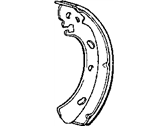 Chrysler Cirrus Brake Shoe Set - 4864304 Brake Shoes