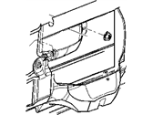 Dodge Liftgate Lock Actuator - 55257097AB Lock Actuator